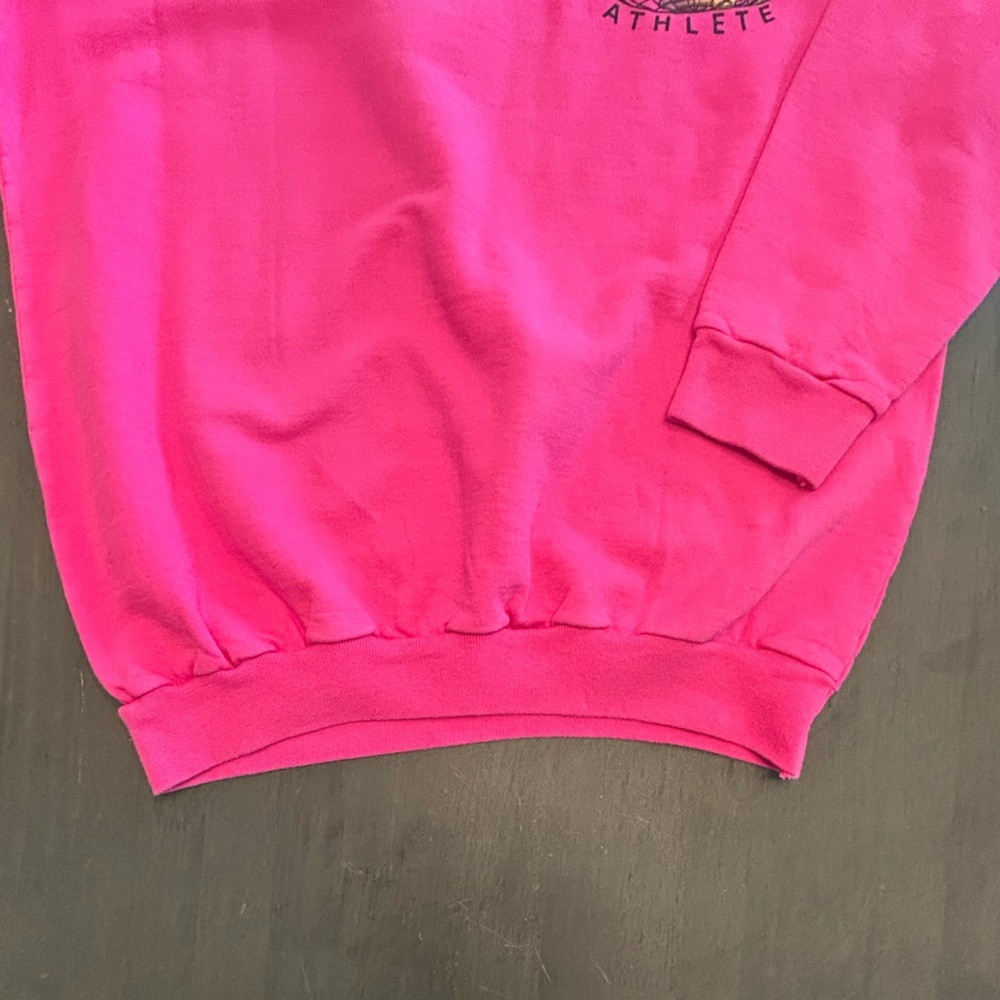 VTG 90 retro gym High mock neck drop shoulder oversized sweatshirt bundle 2 - Picture 13 of 16